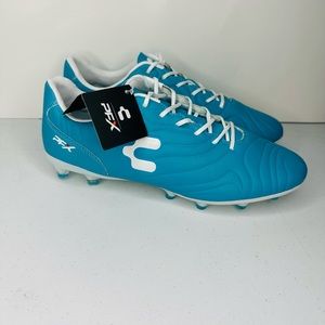 CHARLY STORM PFX FG LEATHER SOCCER CLEATS 1029929 SIZE 8.5 Men